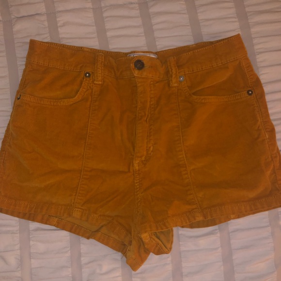 Free People Pants - Free people High waisted corduroy shorts Free People Pants - Free people High waisted corduroy shorts